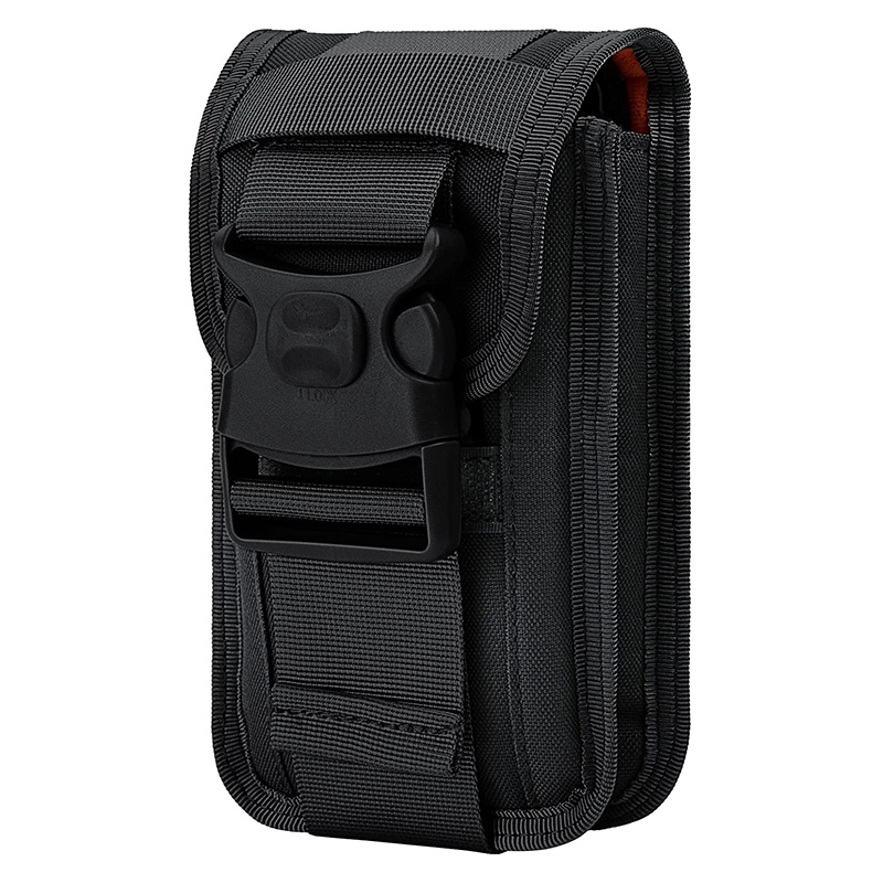 Luc กระเป๋าถือ กระเป๋าสตางค์ ใส่โทรศัพท์มือถือ ป้องกันกระแทก สองชั้น อุปกรณ์เสริม สําหรับตั้งแคมป์กลางแจ้ง