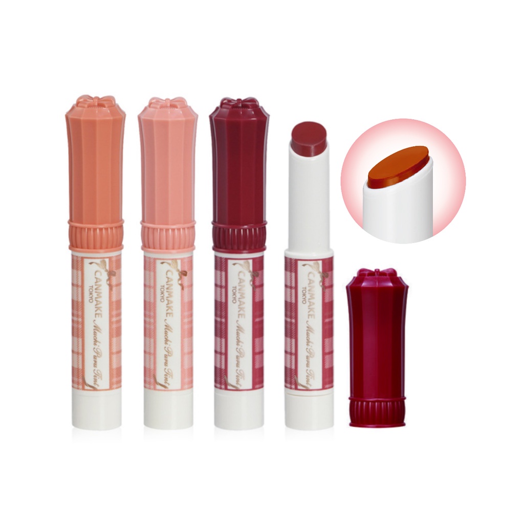 ♦️ของแท้·ส่งด่วน·ถูก♦️Canmake Muchi Puru Tint : แคนเมค มูชิ เพอรู ลิปทินท์ x 1 ชิ้น dayse