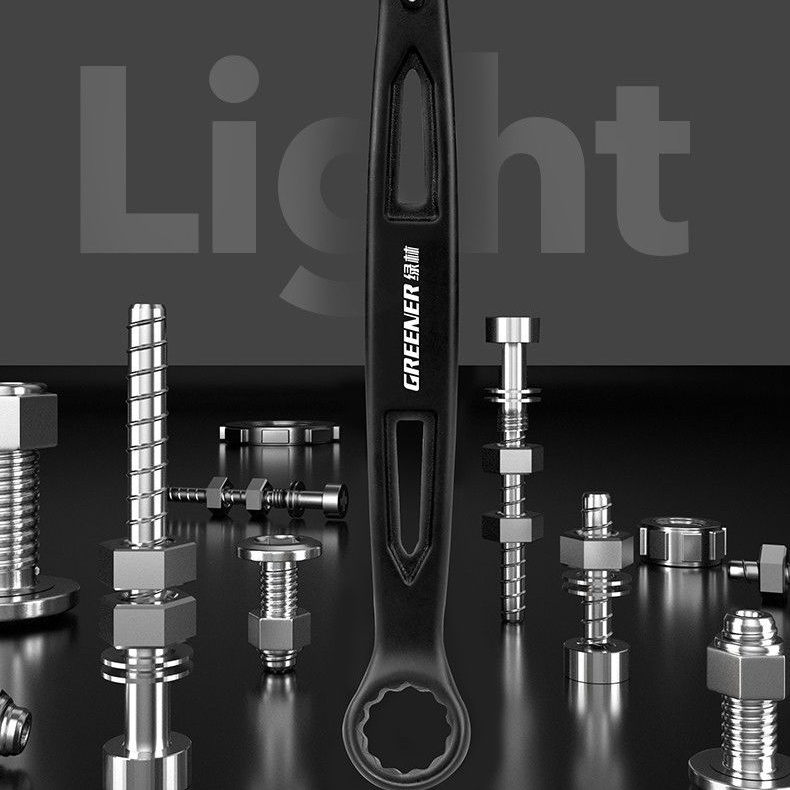 Greener ประแจ ประแจแหวนข้างปากตาย แหวนข้างปากตายข้าง แหวนข้าง ปากตายข้าง 8-24mm - รูปที่ 3