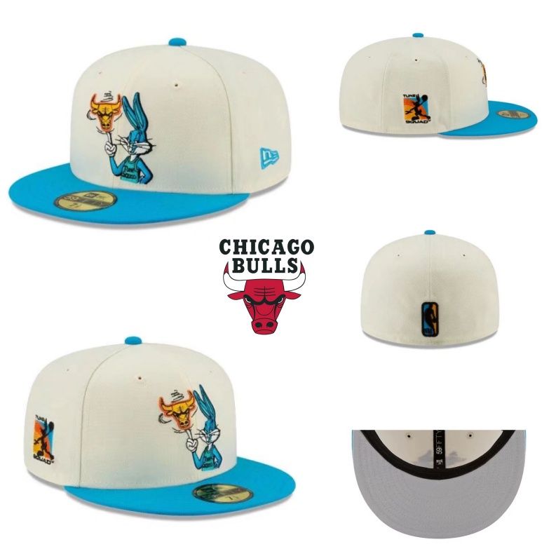 หมวกเบสบอล NBA Chicago Bulls Bunny Co Brand Unsiex ปรับขนาดได้ แนวสปอร์ต เหมาะกับใส่กลางแจ้ง