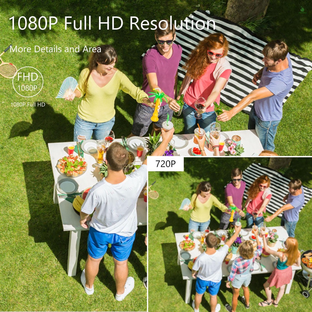 กล้องวงจรปิดรักษาความปลอดภัย 2MP 1080P ความละเอียดสูง (ไฮบริด 4-in-1 CVI TVI AHD CVBS) ระบบ NTSC มองเห็นที่มืด อินฟราเรด ทนฝน สภาพอากาศ สําหรับกลางแจ้ง ในร่ม