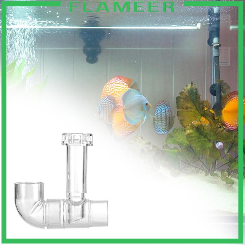 [Flameer ] Aquarium Oil Skimmer Pipe Practical Oil Film Cleaner สําหรับ
