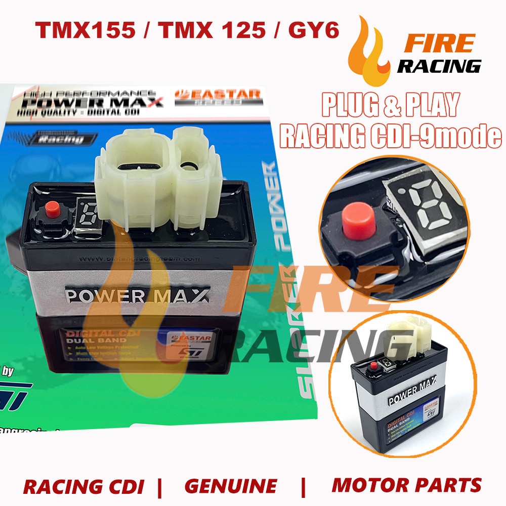 (6 Pins)RACING CDI สําหรับ GY6 / TMX155 / TMX 125