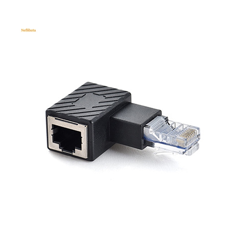 [Neflibata] สายแลนตัวผู้ เป็นตัวเมีย 90 องศา 270 องศา RJ45 หลายมุม ซ้าย ขวา [ใหม่]
