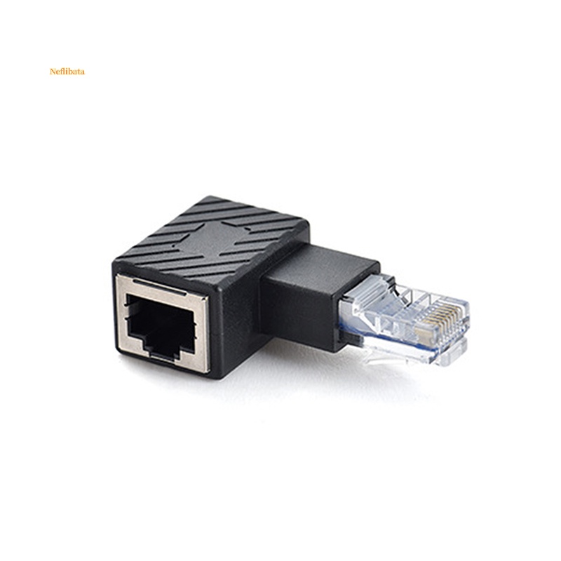 [Neflibata] สายแลนตัวผู้ เป็นตัวเมีย 90 องศา 270 องศา RJ45 หลายมุม ซ้าย ขวา [ใหม่]