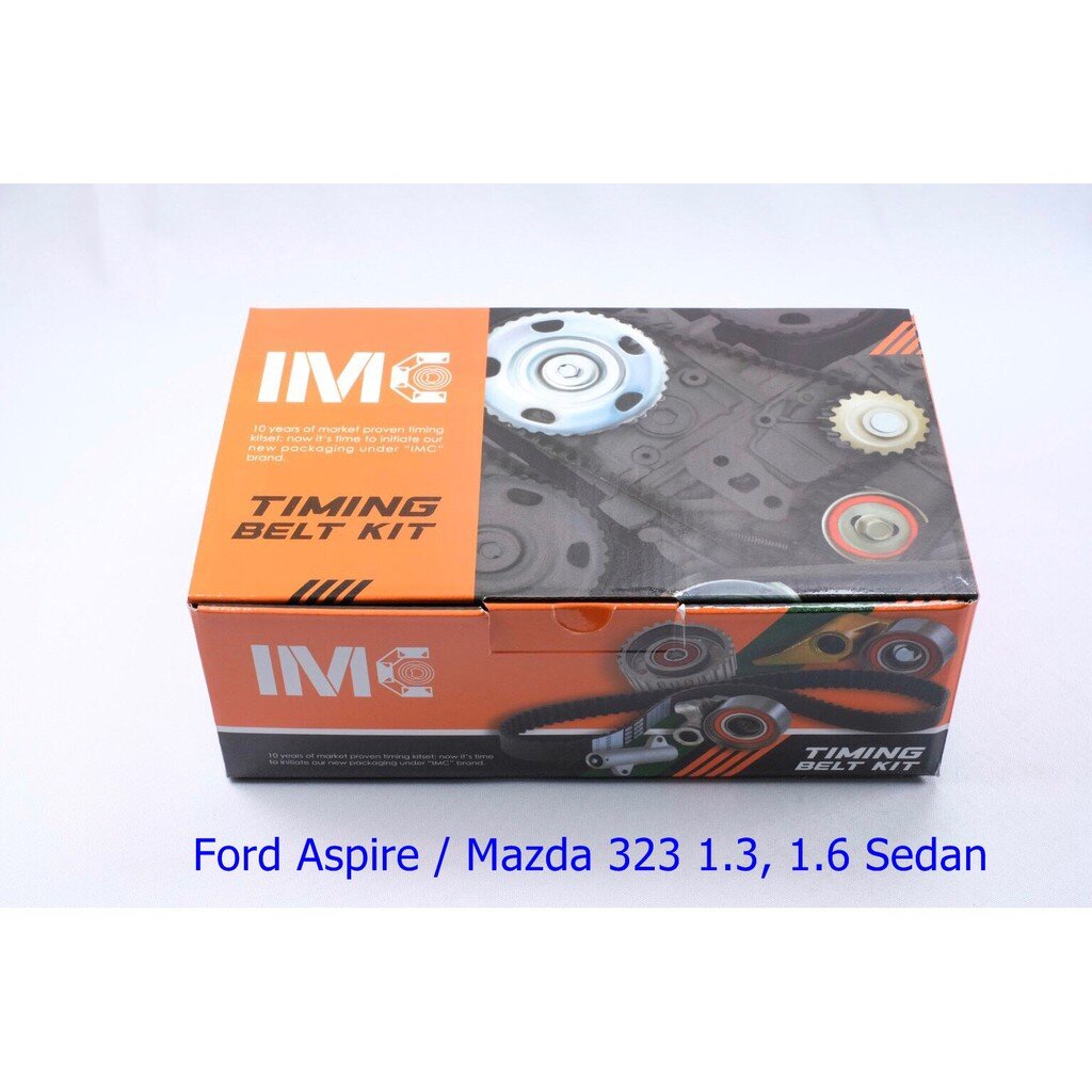 IMC ชุดสายพานราวลิ้น Continental + ลูกรอก Ford Aspire / Mazda 323 1.3, 1.6 Sedan (CT1024K1) 107ฟัน