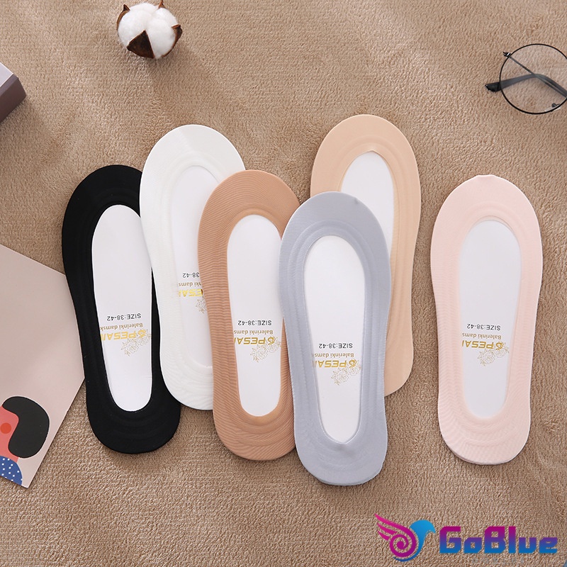 GoBlue ถุงเท้าคัทชู หน้าสั้น เนื้อนิ้ม  ขนาดเดียว sock