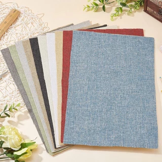 8x9.8 นิ้วผ้าลินินผ้าซ่อม Patch Self กาวแผ่นแพทช์สําหรับกระเป๋า Fabia Softs สติกเกอร์ตกแต่ง