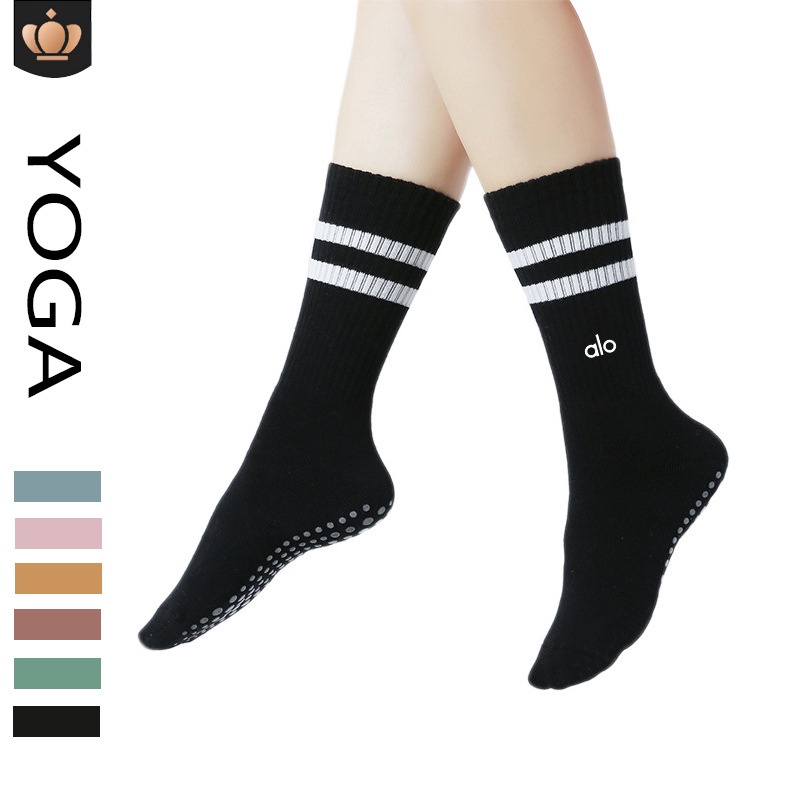 aloyoga โยคะ ถุงเท้า midcone
