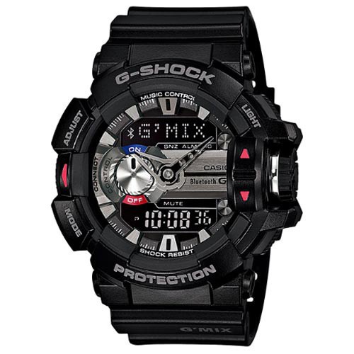 Casio G-Shock G'Mix GBA-400-1A นาฬิกาข้อมือดิจิทัล เชื่อมต่อบลูทูธ