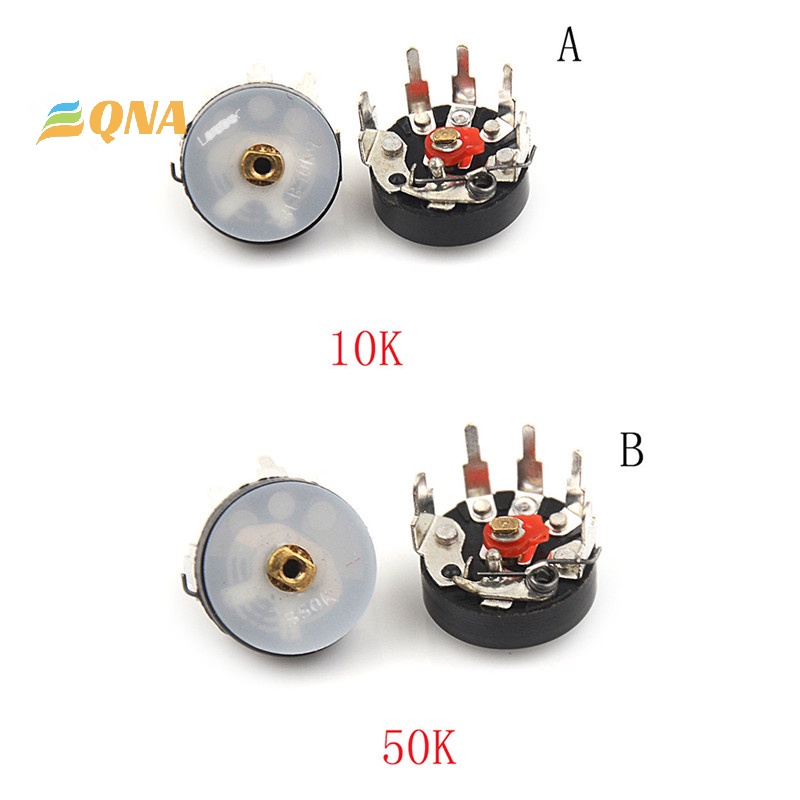 [QNA] 10 ชิ้น Potentiometer RV12MM 10K 50K วิทยุ Potentiometer พร้อมใหม่
