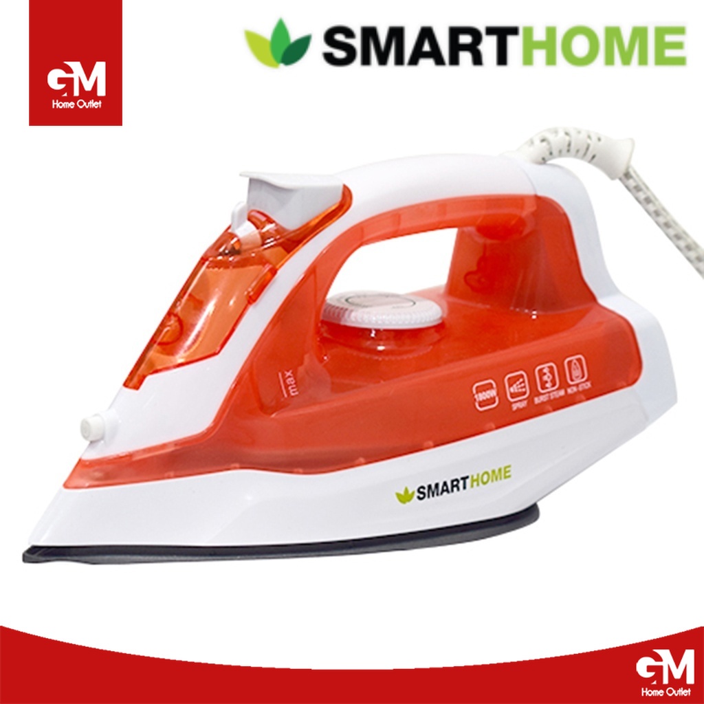 [E-Tax] เตารีดไอน้ำ SMARTHOME เตารีดไอน้ำ 1800 วัตต์ รุ่น SSIR-925