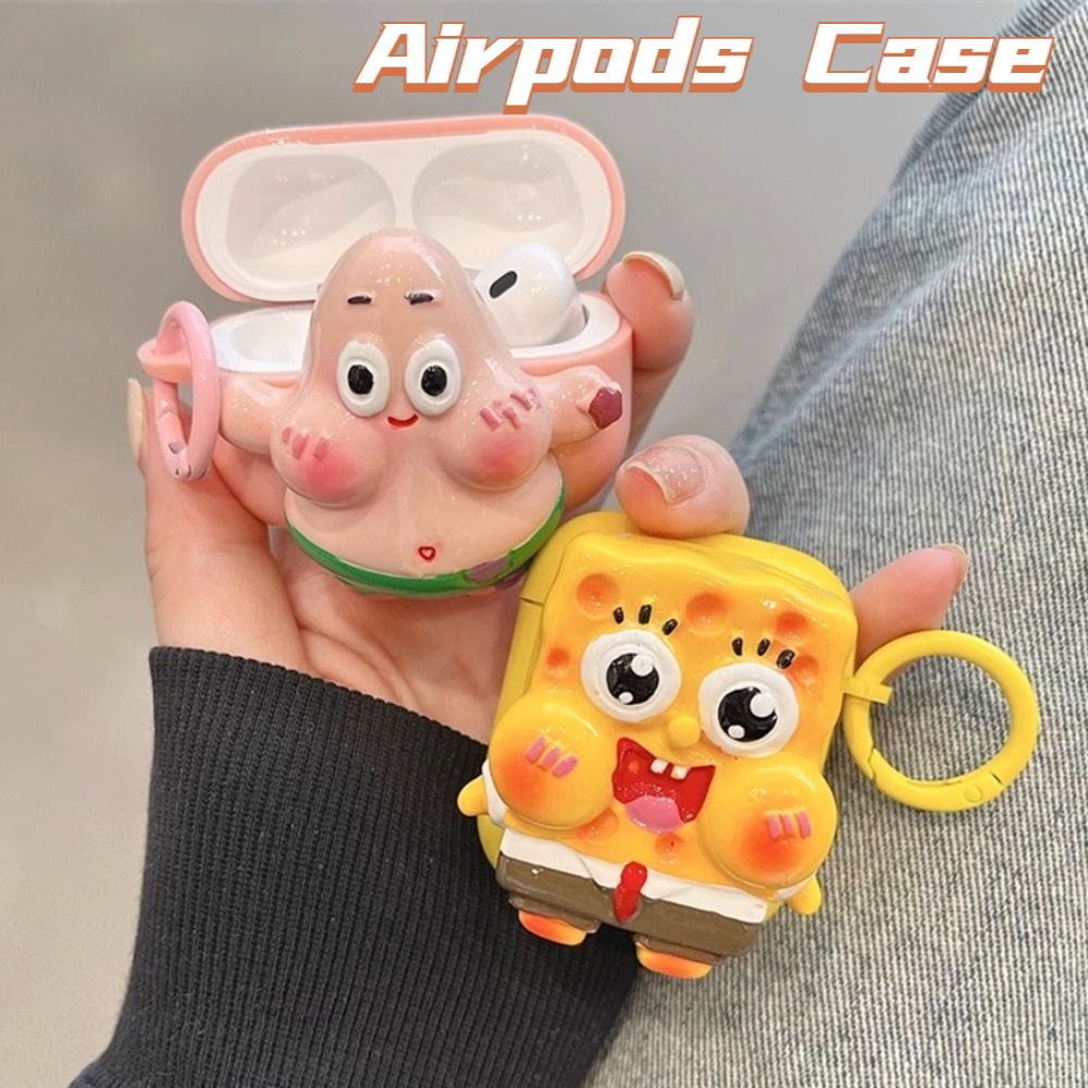 เคสหูฟังบลูทูธไร้สาย ลายการ์ตูน 3D แฟชั่น กันตก สําหรับ Airpods 1 2 3 Airpod Pro 2