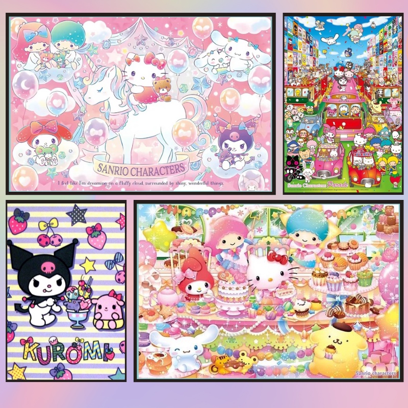 พร้อมส่ง 【Sanrio】jigsaw puzzle-จิ๊กซอว์-300-1000-ชิ้น- ชิ้นของเด็ก จิ๊กซอว์ไม้ 1000 ชิ้น จิ๊กซอว์ 1000 ชิ้นสำหรับผู้ใหญ่ จิ๊กซอ จิ๊กซอว์ 500 ชิ้น 116-5-4 จิ๊กซอว์ 1000 ชิ้น สำหรับ ผู้ใหญ่ ตัวต่อจิ๊กซอว์ จิ๊กซอว์ การ์ตูน
