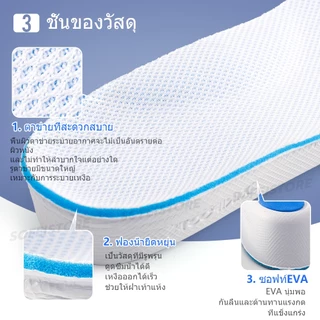 พื้นรองเท้าเพิ่มความสูง โฟมหน่วยความจำเต็มสูง รองรับส่วนโค้ง สำหรับผู้ชายและผู้หญิง