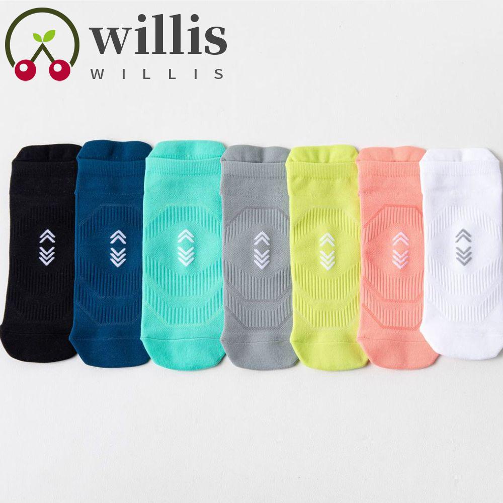 Willis ผู้ชาย ร้านชุดชั้นใน ป้องกันแรงเสียดทาน ระบายอากาศ สีเรืองแสง เสื้อผ้า อุปกรณ์ผู้หญิง ที่เรียบง่าย ถุงเท้าข้อเท้า
