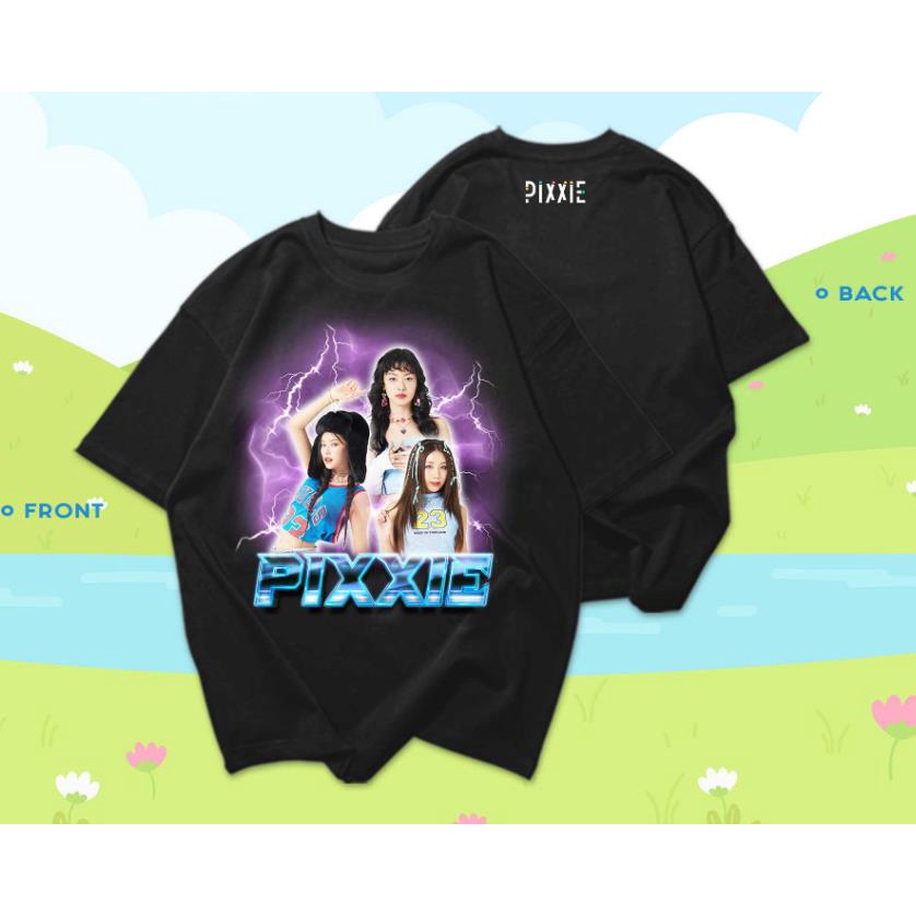 แฟชั่นใหม่ไทยเกิร์ลกรุ๊ปยอดนิยม Pixxie รวมเสื้อยืดสาวเสื้อยืด