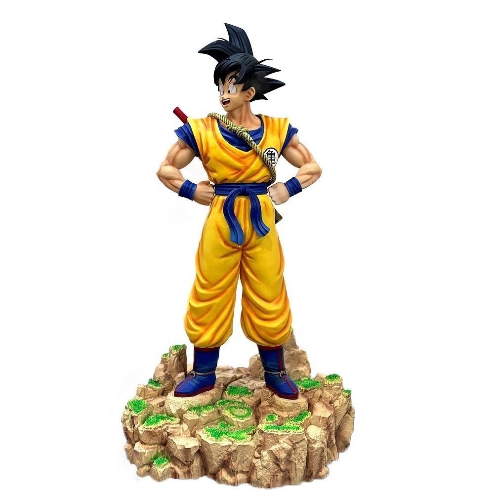 New Dragon Ball 70cm Dream Wukong Super Saiyan Sun Dasheng Garage Kits Ornaments Model Birthday Gift