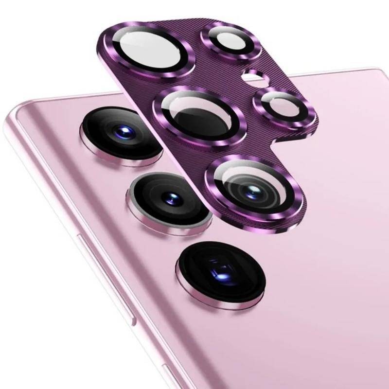 ฟิล์มกระจกนิรภัยกันรอยเลนส์กล้อง ด้านหลัง หรูหรา สําหรับ Samsung S24 S24Plus S24Ultra GalaxyS24 S24+