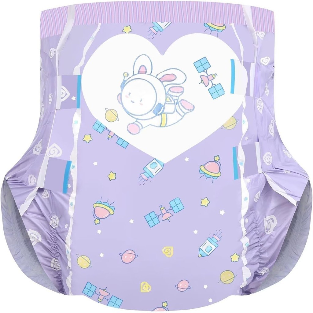 ผ้าอ้อมแฟนซี (ส่งจากประเทศไทย) Diaper สำหรับ ABDL Landofgenie Astronaut Bunny 1 ชิ้น