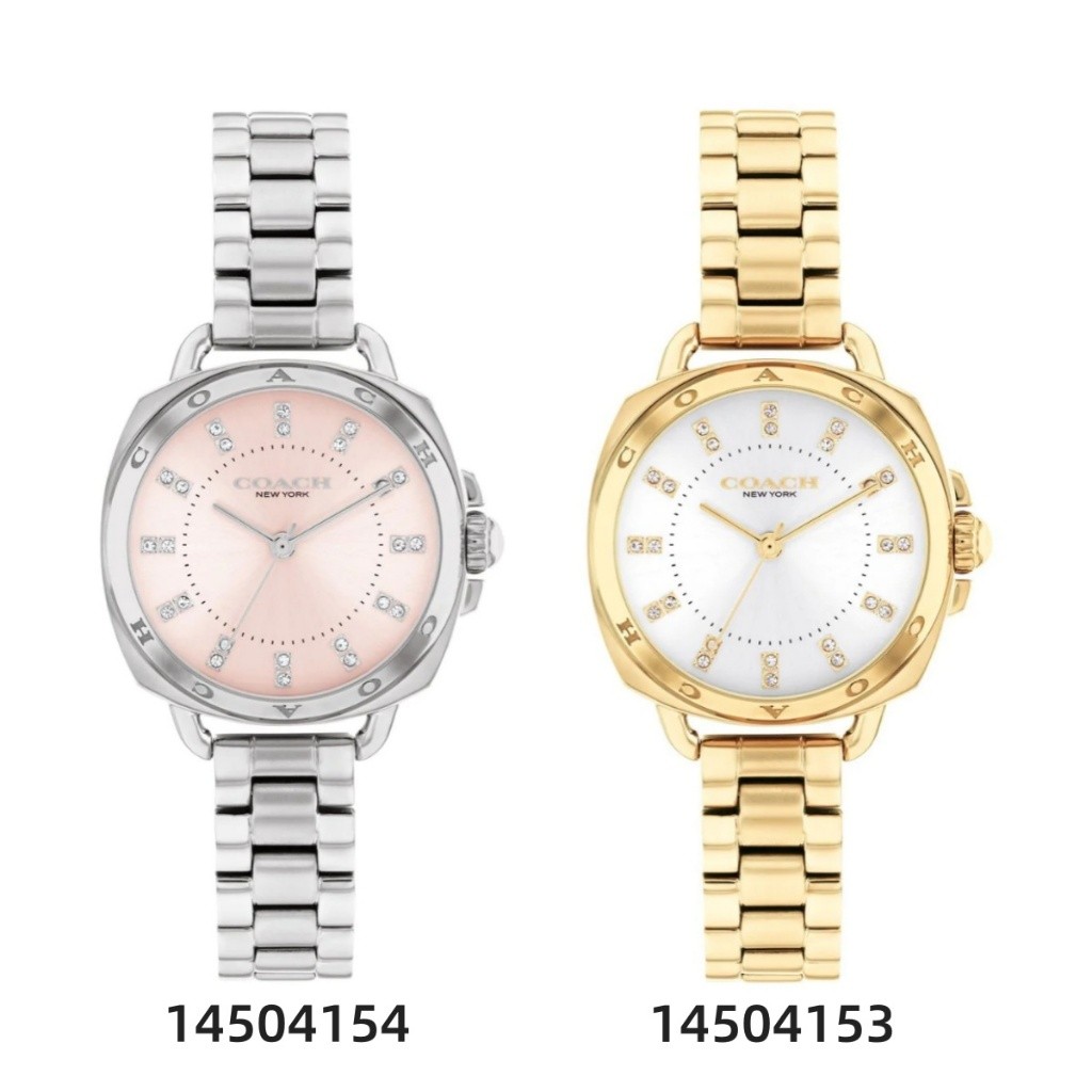 COACH watch 14504152 28mm ladies quartz pink silver 14504153 14504154 14504155