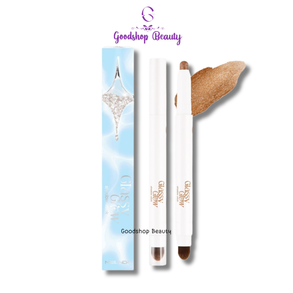 Meilinda Glassy Glow Shadow Stick (MC3132) อายแชโดว์เนื้อกลิตเตอร์ 1.5g.