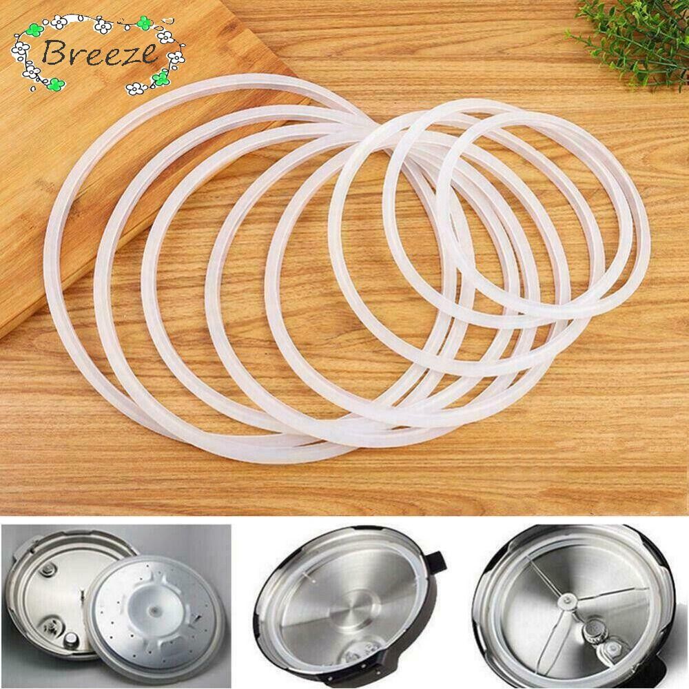 Breeze แหวนซีลหม้อหุงข้าว,ปะเก็นซิลิโคนเปลี่ยนยาง,คุณภาพสูง 20-32 ซม.ครัวเครื่องมือทนความร้อนหม้อความดันซีล O แหวนอลูมิเนียมหม้อความดัน