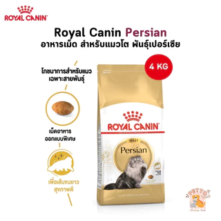 Royal Canin Adult Persian อาหารเม็ด สำหรับแมวโต พันธุ์เปอร์เซีย ขนาด 4 Kg