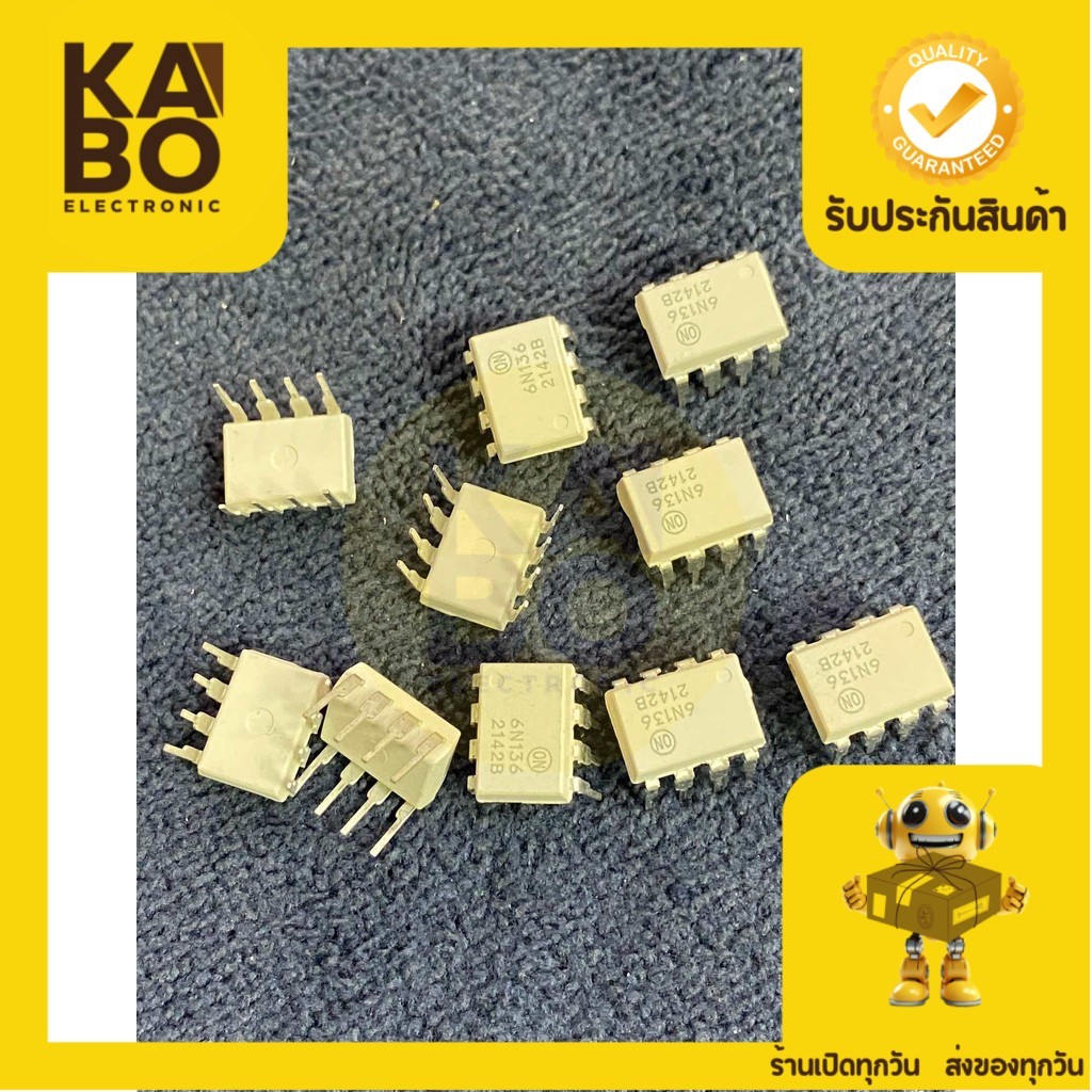 6N136 แท้ DIP8ขามีพร้อมส่งในไทย