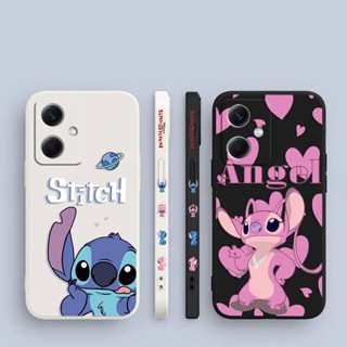 เคสโทรศัพท์มือถือซิลิโคน พิมพ์ลาย Stitch And Lilo Angel Side สําหรับ XIAOMI REDMI Note 12 11 10 9 8 7 6 5 4 3 2 T S X A POCO M4 M3 M2 Pro Plus Max 5G