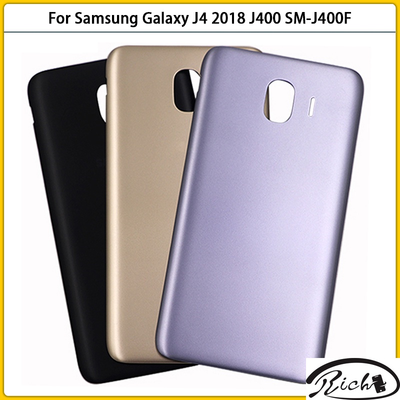 เคสแบตเตอรี่พลาสติก แบบเปลี่ยน สําหรับ Samsung Galaxy J4 2018 SM-J400F J400FN J400DS J400 J400
