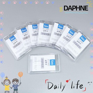 Daphne ซองใส่นามบัตร อะคริลิคใส กันน้ํา กันฝุ่น แนวตั้ง อเนกประสงค์ สําหรับใส่บัตรเครดิต