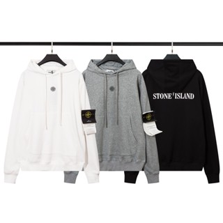 เสื้อฮู้ด ผ้าไนล่อน ลาย Stone Island Regenerated