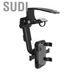 Sudi Sun Visor Phone Mount Multifunction Adjustable Car  Holder Bracket for Most Smartphones