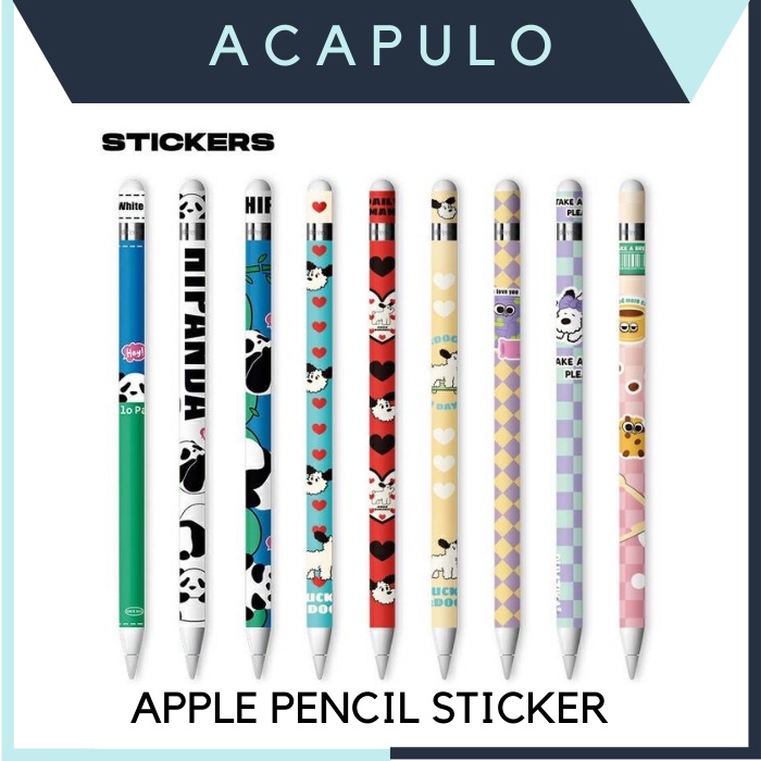 APPLE PENCIL STICKER APPLE PENCIL SKIN SINGLE STICKER สําหรับทุกสภาพผิว - B