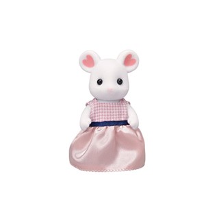 Sylvanian Families Doll [Marshmallow Mouse Mother] Ne-104 ตุ๊กตาครอบครัว