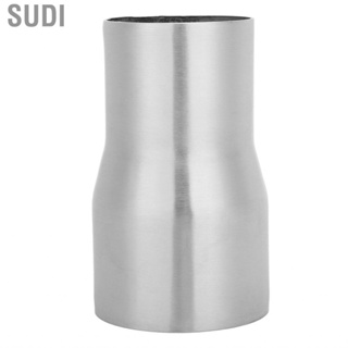 Sudi Exhaust  Connector 2.5in Inlet 3in Outlet Iron Heavy Duty Reducer Adapter Universal for Cars Parts