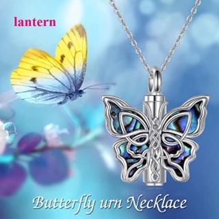 Lantern สร้อยคอเงินแท้ 925 จี้รูปผีเสื้อ เครื่องประดับ สําหรับผู้หญิง