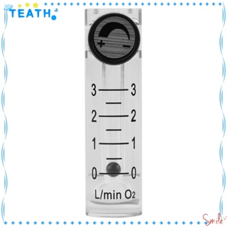 Teath เครื่องวัดการไหลของก๊าซออกซิเจน 0-3LPM LZQ-2 ทนทาน