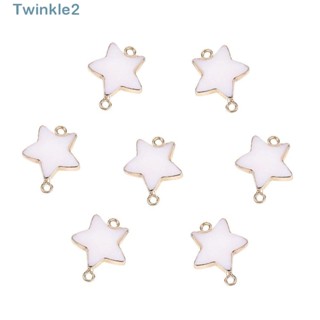 Twinkle จี้รูปดาวห้าแฉก สีทอง ขอบทอง 10 ชิ้น