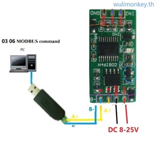 Wu DC12V 0-25MA โมดูลอนาล็อก กระแสไฟ - Modbus RTU PLC