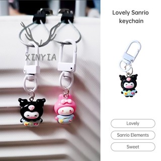 SANRIO พวงกุญแจ จี้รูปการ์ตูนซานริโอน่ารัก เครื่องประดับ สําหรับกระเป๋านักเรียน