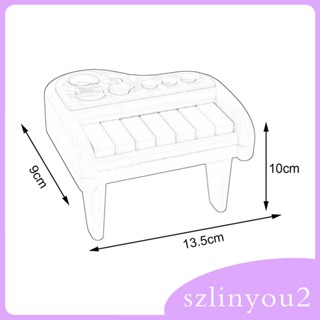 [szlinyou2] ของเล่นเครื่องดนตรี พร้อมเสียง มีไฟ สําหรับเด็กผู้ชาย และเด็กผู้หญิง