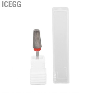 Icegg Nail Drill Bit Tungsten Steel 3  Types Multifunction Red Circle