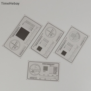 Timehebay ไม้บรรทัดไมโครสโคป แบบนิ่ม เส้นผ่าศูนย์กลาง กว้าง สําหรับวัดอนุภาค