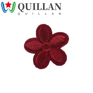 Quillan แผ่นแพทช์รีดติดเสื้อผ้า ปักลาย สําหรับตกแต่งเสื้อผ้าเด็ก 10 ชิ้น