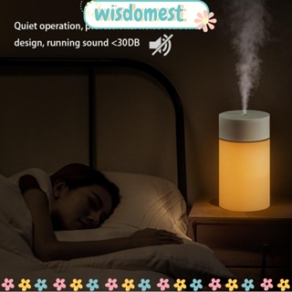 Wisdomest เครื่องกระจายน้ํามันหอมระเหย USB ไฟ LED 260 มล.