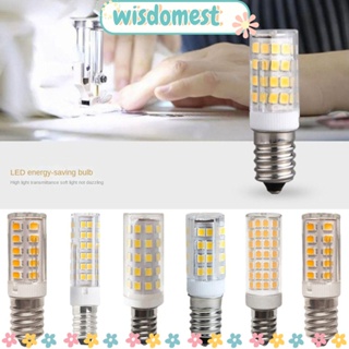 Wisdomest หลอดไฟ LED ข้าวโพด 3W 5W 7W 9W โคมไฟระย้า หลอดไฟข้าวโพด ใหม่ โคมไฟ E12 E14 แสงสีขาว สําหรับเตาอบ ตู้เย็น ข้าวโพด ตกแต่งบ้าน