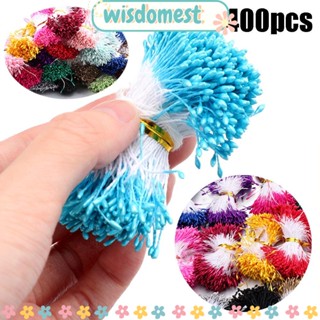 Wisdomest ลูกบิด ลายดอกไม้ แฮนด์เมด สําหรับตกแต่งสมุดภาพ งานแต่งงาน 400 ชิ้น