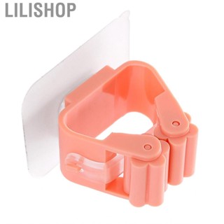 Lilishop Wall Mounted Mop Holder  Strong Adhesion for Garage